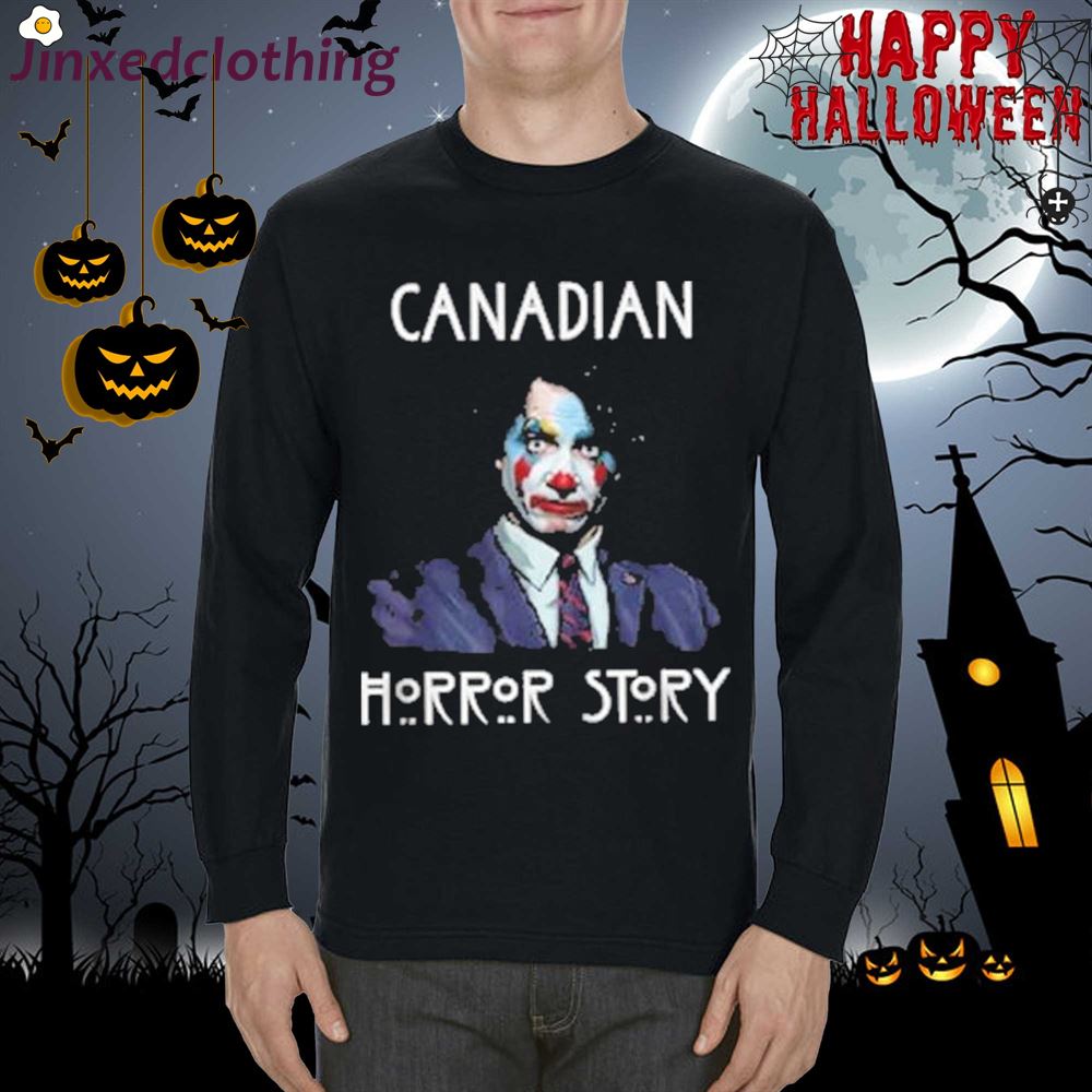 Canada Trudeau Clown Horror Story Halloween 2023 Shirt 